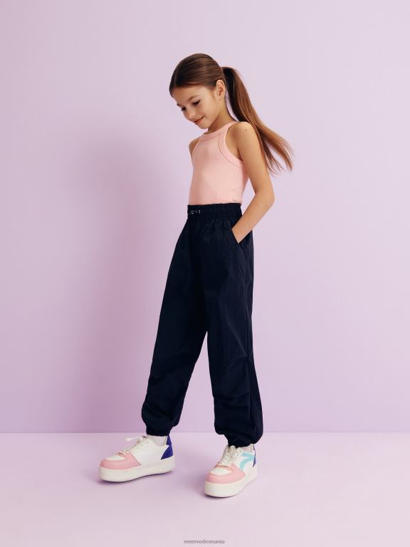 negru Reserved fetelor îmbrăcăminte pantaloni 648HZ1730