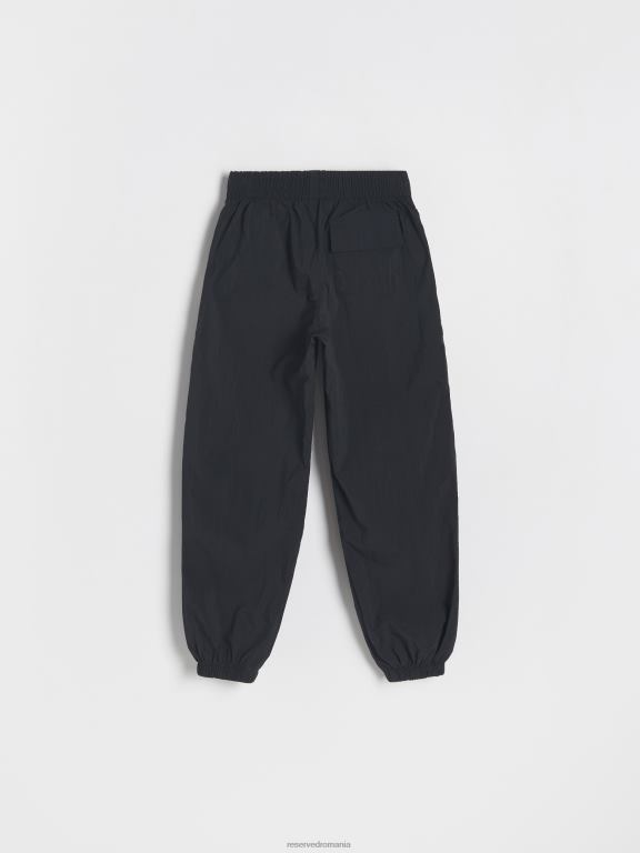 negru Reserved fetelor îmbrăcăminte pantaloni 648HZ1730