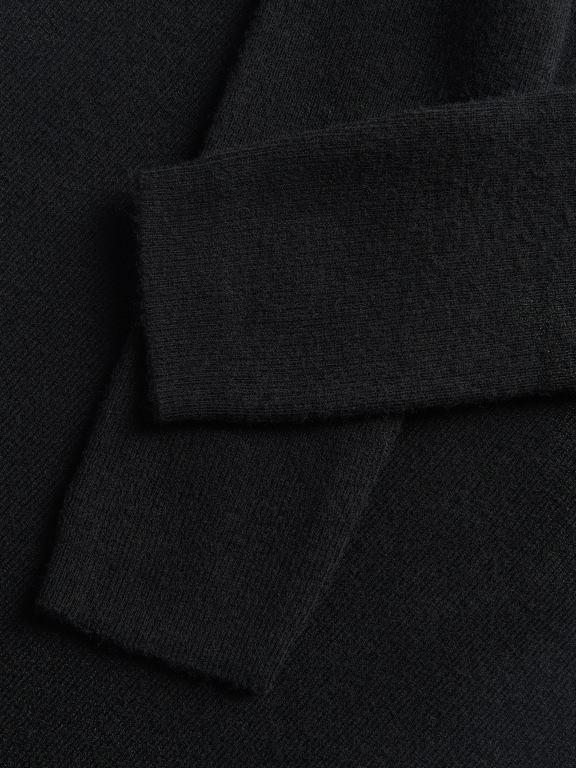 negru Reserved fetelor îmbrăcăminte rochie din jerse din amestec de viscoza 648HZ1710