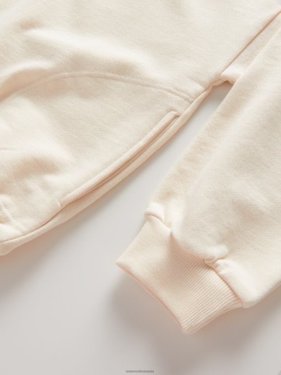 nud Reserved băieți îmbrăcăminte hanorac supradimensionat cu detaliu de broderie 648HZ2122