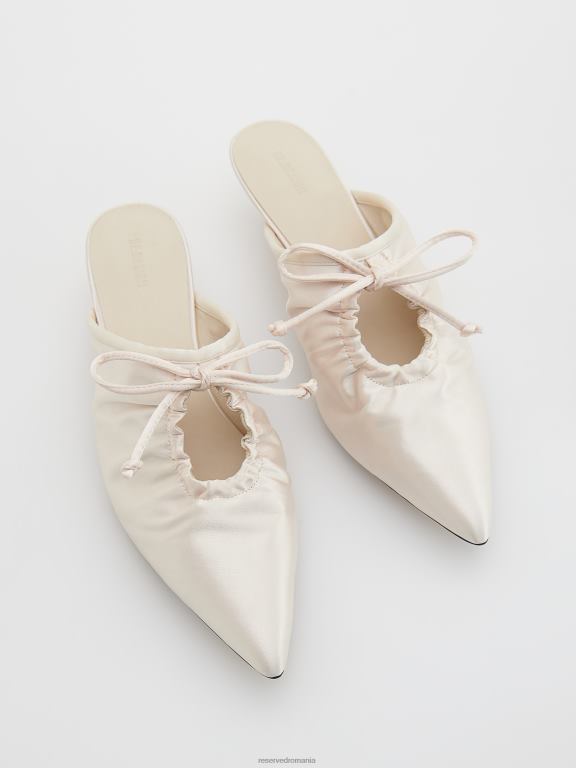 nud Reserved femei pantofi pompe din satin 648HZ980