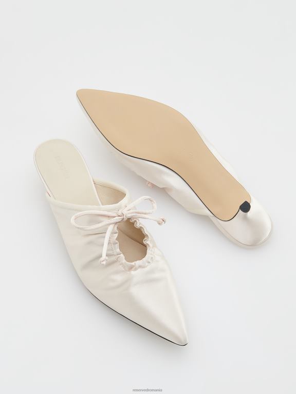 nud Reserved femei pantofi pompe din satin 648HZ980