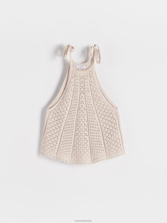 nud Reserved femei îmbrăcăminte bluză ajurata 648HZ335