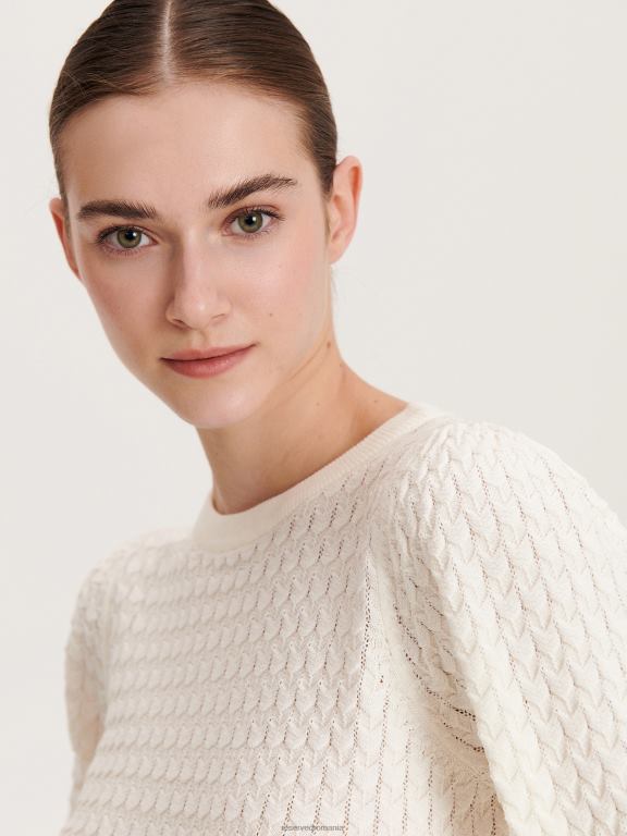 nud Reserved femei îmbrăcăminte bluză din jerseu 648HZ298