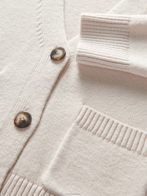 nud Reserved femei îmbrăcăminte cardigan cu buzunare 648HZ932