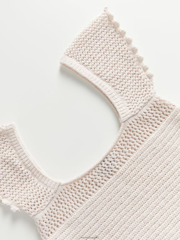 nud Reserved femei îmbrăcăminte crop top din jerseu 648HZ327