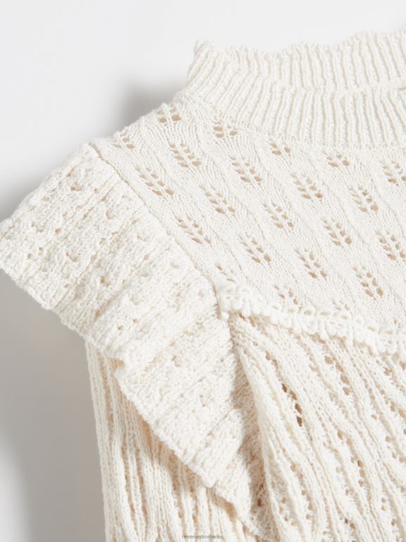 nud Reserved femei îmbrăcăminte jumper ajurat 648HZ923