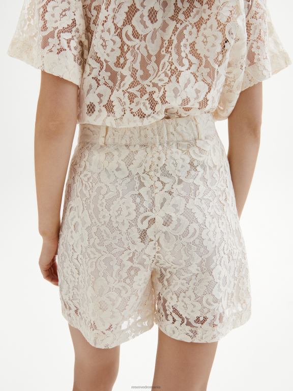 nud Reserved femei îmbrăcăminte pantaloni scurți din dantelă 648HZ588