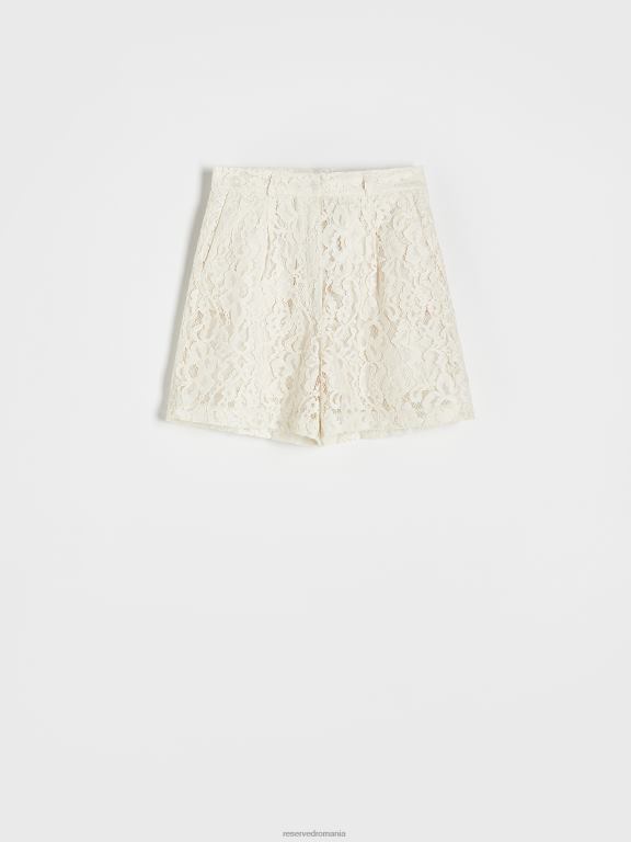 nud Reserved femei îmbrăcăminte pantaloni scurți din dantelă 648HZ588