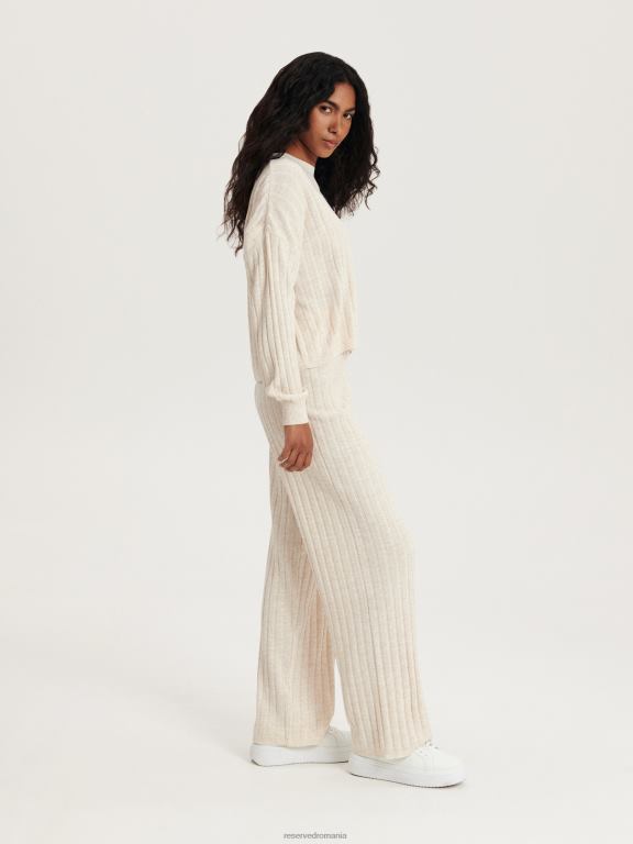 nud Reserved femei îmbrăcăminte pulover din coastă 648HZ911