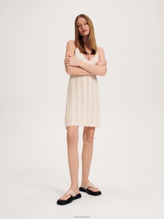 nud Reserved femei îmbrăcăminte rochie ajurata 648HZ937