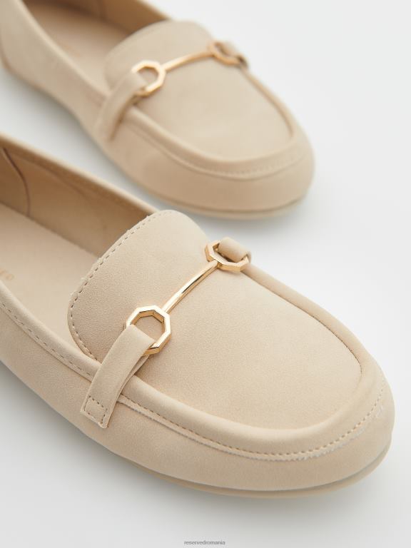 nud Reserved fetelor pantofi mocasini cu catarama 648HZ1989