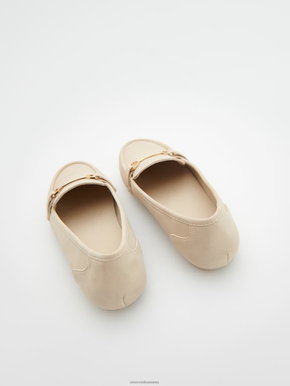 nud Reserved fetelor pantofi mocasini cu catarama 648HZ1989