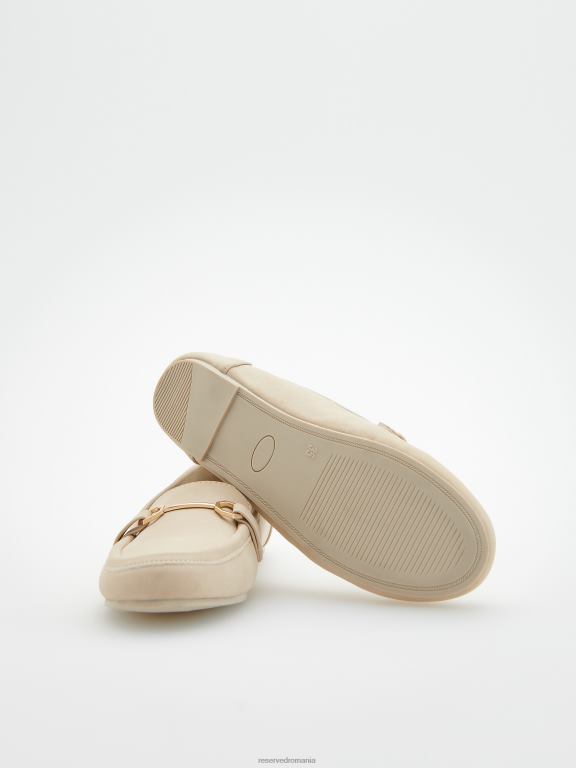 nud Reserved fetelor pantofi mocasini cu catarama 648HZ1989
