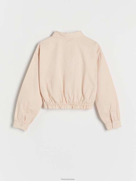 nud Reserved fetelor îmbrăcăminte cămașă cu detaliu cravată 648HZ1910