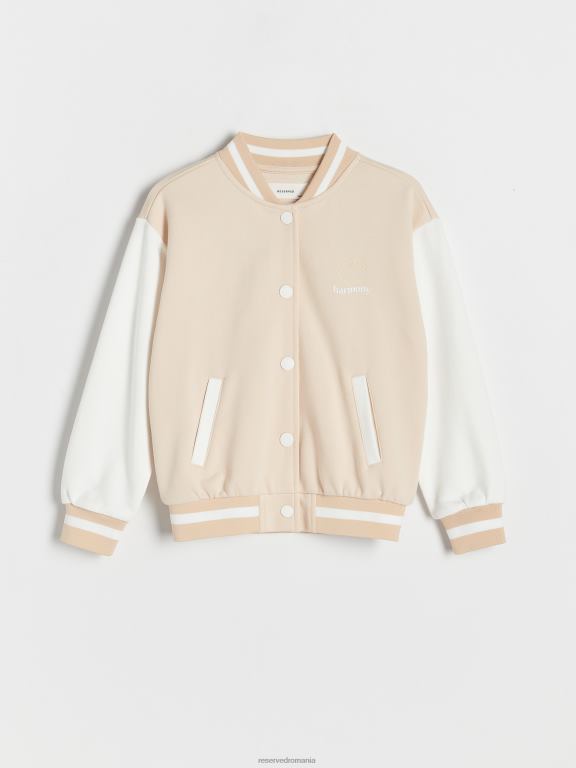 nud Reserved fetelor îmbrăcăminte hanorac bomber 648HZ1845