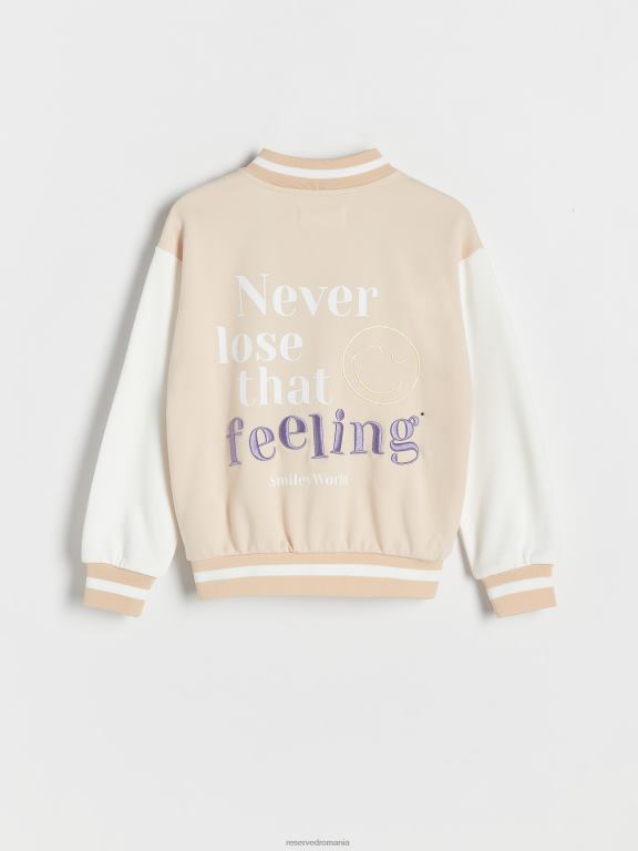 nud Reserved fetelor îmbrăcăminte hanorac bomber 648HZ1845