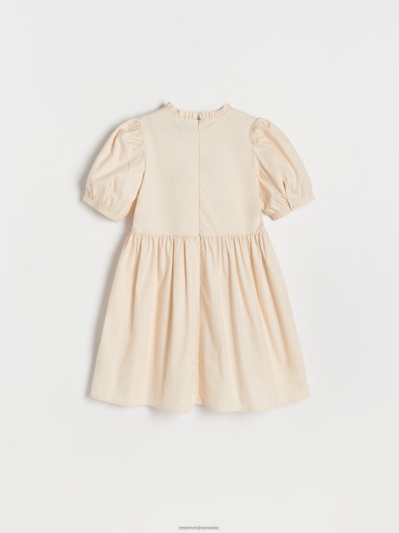 nud Reserved fetelor îmbrăcăminte rochie cu maneci bufante 648HZ1823