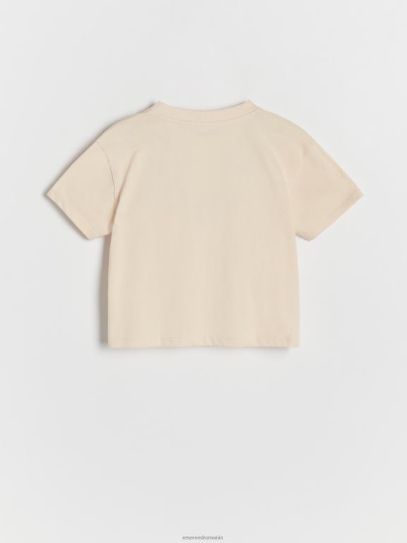 nud Reserved fetelor îmbrăcăminte tricou cu sloganuri 648HZ1812