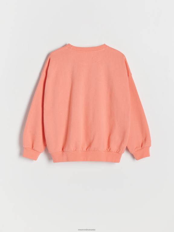 piersică Reserved băieți îmbrăcăminte hanorac supradimensionat 648HZ2129