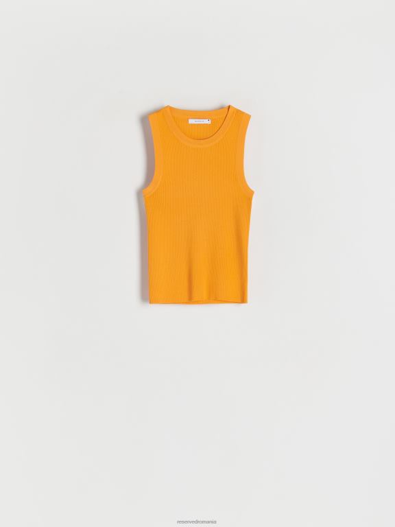 portocale Reserved femei îmbrăcăminte bluză din jerseu 648HZ338