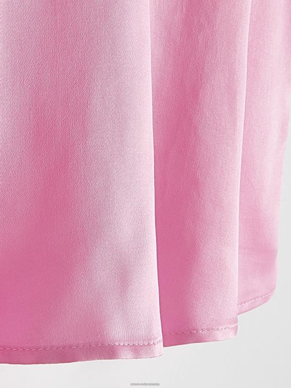 roz Reserved femei îmbrăcăminte bluză din viscoză 648HZ48