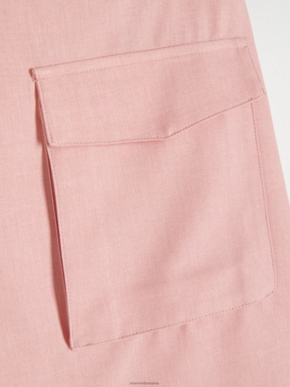 roz Reserved femei îmbrăcăminte fusta mini wrap 648HZ138