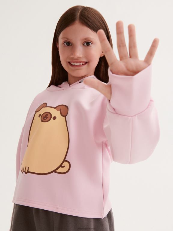 roz Reserved fetelor îmbrăcăminte hanorac pusheen 648HZ1728