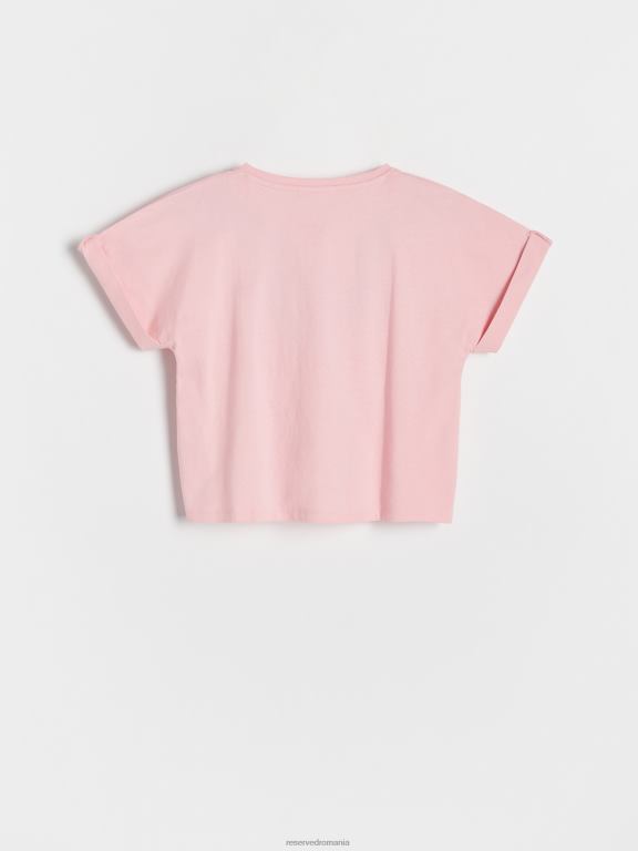 roz Reserved fetelor îmbrăcăminte laugh out loud tricou surpriză din bumbac 648HZ1807