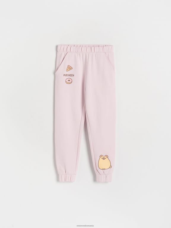 roz Reserved fetelor îmbrăcăminte pantaloni de trening pusheen 648HZ1883