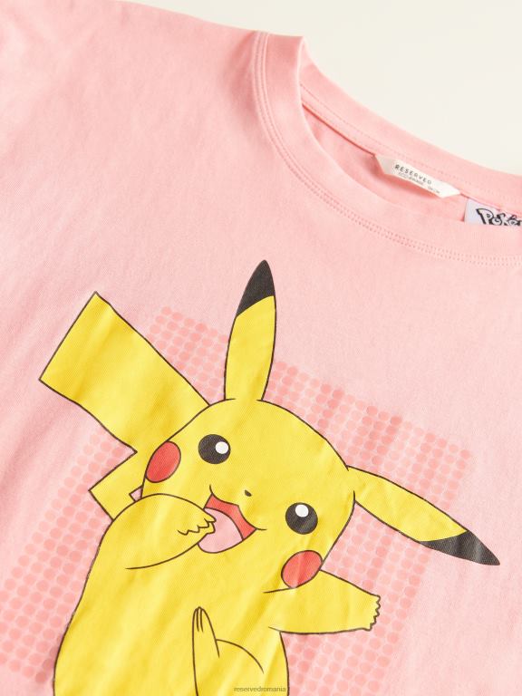 roz Reserved fetelor îmbrăcăminte tricou pokemon 648HZ1744