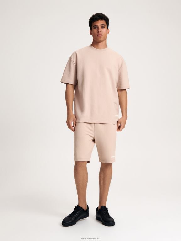 roz pastel Reserved bărbați îmbrăcăminte transpirați joggeri obișnuiți 648HZ1459