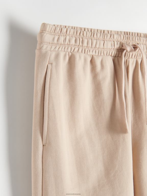 roz pastel Reserved bărbați îmbrăcăminte transpirați joggeri obișnuiți 648HZ1459