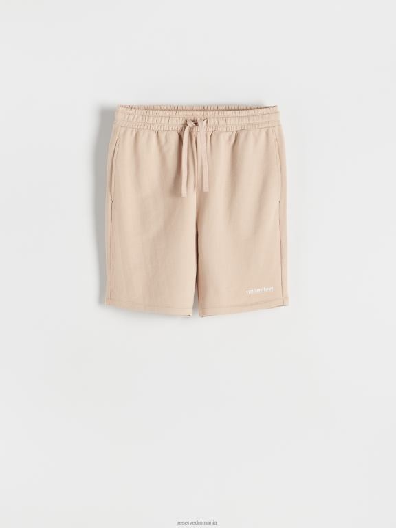 roz pastel Reserved bărbați îmbrăcăminte transpirați joggeri obișnuiți 648HZ1462