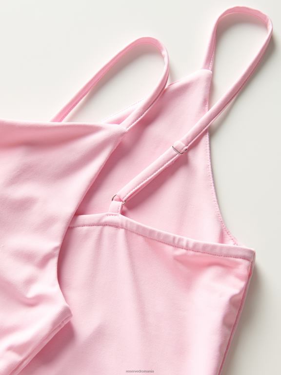 roz pastel Reserved femei îmbrăcăminte corp slim fit 648HZ522