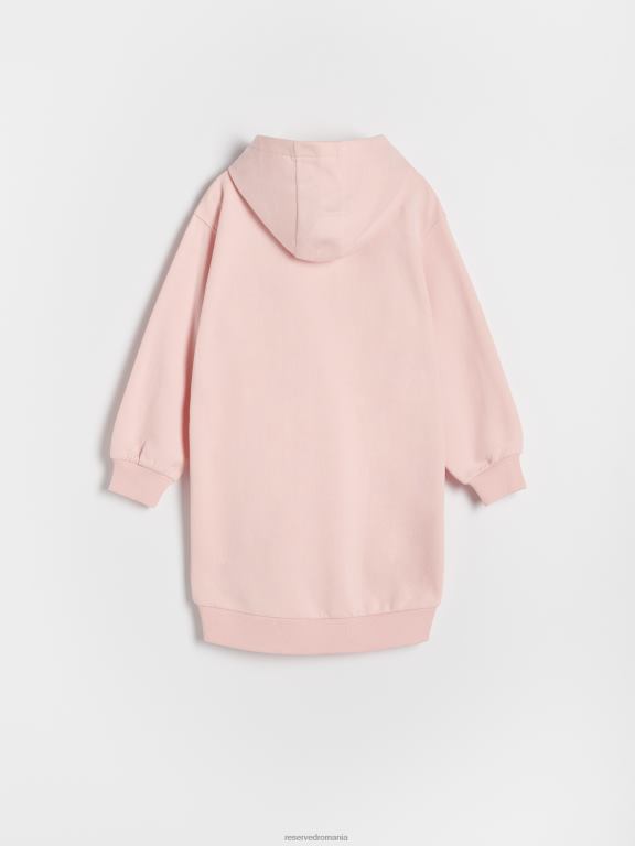 roz pastel Reserved fetelor îmbrăcăminte hanorac pokemon 648HZ1911