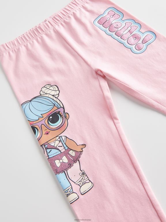 roz pastel Reserved fetelor îmbrăcăminte laugh out loud jambiere surpriză 648HZ1796