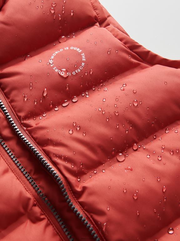 roșu Reserved băieți îmbrăcăminte vestă izolată matlasată 648HZ2025