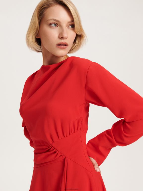 roșu Reserved femei îmbrăcăminte rochie 648HZ225