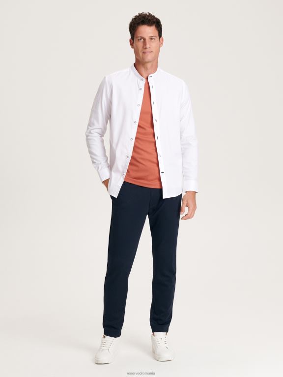 roșu picant Reserved bărbați îmbrăcăminte tricou slim fit 648HZ1183