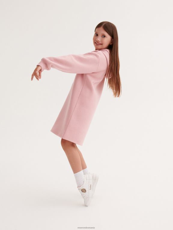 trandafir prăfuit Reserved fetelor îmbrăcăminte rochie din jerse pusheen 648HZ1875