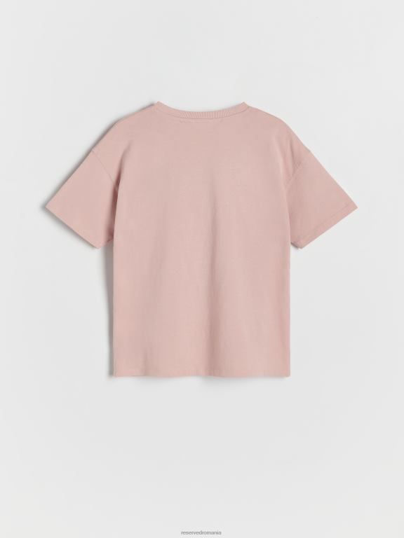 trandafir prăfuit Reserved fetelor îmbrăcăminte tricou pusheen 648HZ1791