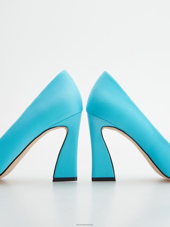 turcoaz Reserved femei pantofi pompe cu toc înalt 648HZ972