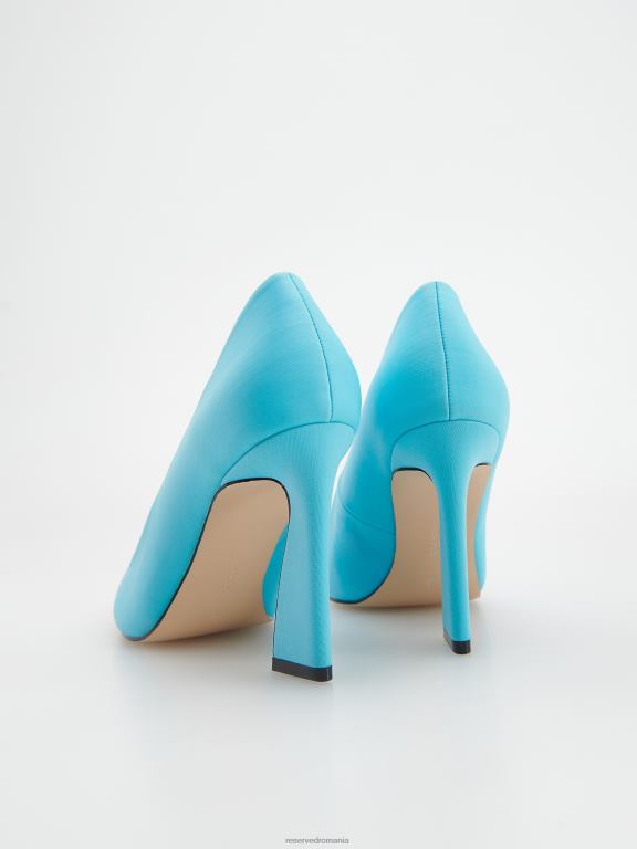 turcoaz Reserved femei pantofi pompe cu toc înalt 648HZ972