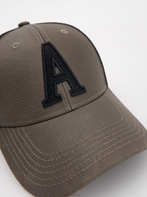 verde Reserved bărbați accesorii șapcă de camioner cu plasture 648HZ1661