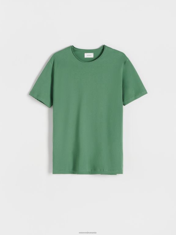 verde Reserved bărbați îmbrăcăminte tricou supradimensionat 648HZ1281
