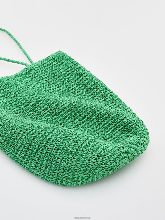 verde Reserved femei accesorii geanta tesuta 648HZ997