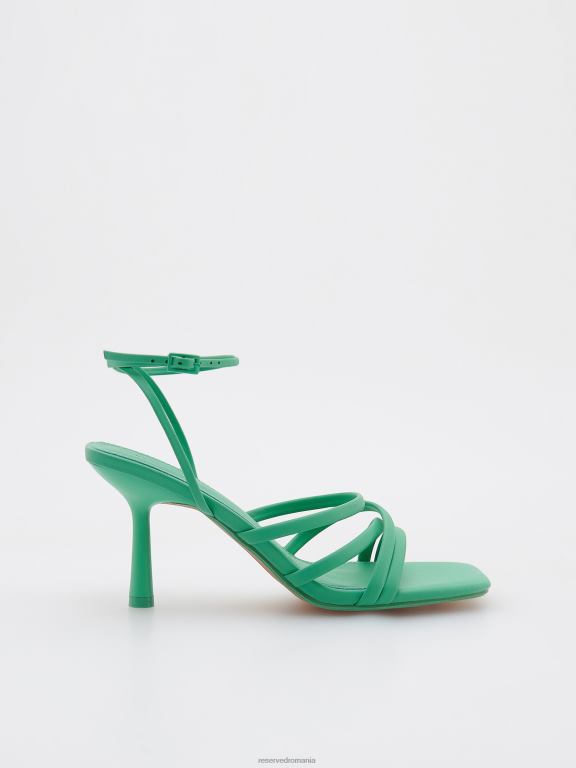 verde Reserved femei pantofi sandale cu toc înalt 648HZ965