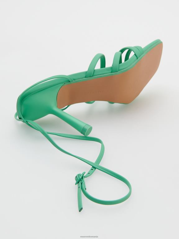 verde Reserved femei pantofi sandale cu toc înalt 648HZ965