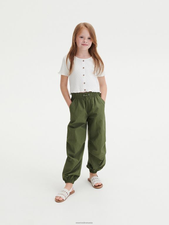 verde Reserved fetelor îmbrăcăminte pantaloni 648HZ1720